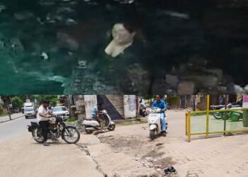 Jamshedpur mango nagar nigam negligence : मानगो में नगर निगम की लापरवाही, 3 फीट गहरे नाले में गिरी महिला, देखिए – video