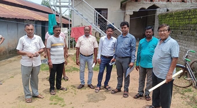Jamshedpur rural : मानुषमुरिया में सरकारी भूमि पर किए गये कब्जा की हुई मापी, खाली करने का निर्देश