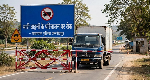 Jamshedpur no entry : ईद-ए-मिलादुन्नबी के जुलूस को लेकर जमशेदपुर में नो इंट्री 26 को, भारी वाहनों के परिचालन पर रोक Jamshedpur no entry : ईद-ए-मिलादुन्नबी के जुलूस को लेकर जमशेदपुर में नो इंट्री 26 को, भारी वाहनों के परिचालन पर रोक