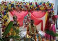 Jamshedpur bhagwat katha : बिरसानगर : श्रीमद् भागवत कथा में कृष्ण-रुक्मिणी विवाह के प्रसंग पर झूमे श्रद्धालु, भक्तिमय हुआ वातावरण