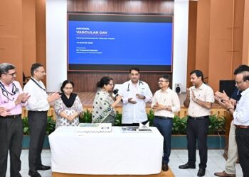 Tmh world vascular day : टीएमएच ने मनाया वर्ल्ड वैस्कुलर डे, मरीजों को वैस्कुलर की दिक्कतों से बचाने के लिए नये खोज पर हुई चर्चा Tmh world vascular day : टीएमएच ने मनाया वर्ल्ड वैस्कुलर डे, मरीजों को वैस्कुलर की दिक्कतों से बचाने के लिए नये खोज पर हुई चर्चा