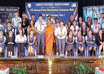 Jamshedpur School-जुस्को स्कूल साउथ पार्क का 20वां वार्षिक पुरस्कार वितरण समारोह आयोजित, मेधावी विद्यार्थियों को किया गया पुरस्कृत Jamshedpur School-जुस्को स्कूल साउथ पार्क का 20वां वार्षिक पुरस्कार वितरण समारोह आयोजित, मेधावी विद्यार्थियों को किया गया पुरस्कृत