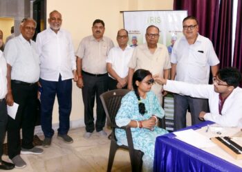 jamshedpur rajasthan kalyan parishad-साकची अग्रसेन भवन में राजस्थान कल्याण परिषद ने लगाया निःशुल्क चिकित्सा शिविर, 85 लोगों की हुई स्वास्थ्य जांच jamshedpur rajasthan kalyan parishad-साकची अग्रसेन भवन में राजस्थान कल्याण परिषद ने लगाया निःशुल्क चिकित्सा शिविर, 85 लोगों की हुई स्वास्थ्य जांच