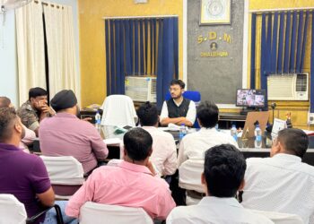 Jamshedpur sdo meeting-एसडीओ धालभूम की अध्यक्षता में हुई सड़क सुरक्षा एवं यातायात प्रबंधन को लेकर बैठक, शहरी क्षेत्र में दुर्घटनाओं में कमी लाने एवं यातायात व्यवस्था सुदृढ़ करने का दिया गया निर्देश