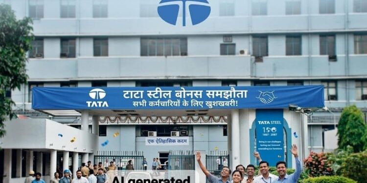 Tata steel bonus breaking : टाटा स्टील के कर्मचारियों का बोनस समझौता कुछ देर में, पिछले साल मिला था 303 करोड़, एमडी और यूनियन अध्यक्ष की वार्ता के बाद इतनी राशि इस साल हो गया तय Tata steel bonus breaking : टाटा स्टील के कर्मचारियों का बोनस समझौता कुछ देर में, पिछले साल मिला था 303 करोड़, एमडी और यूनियन अध्यक्ष की वार्ता के बाद इतनी राशि इस साल हो गया तय