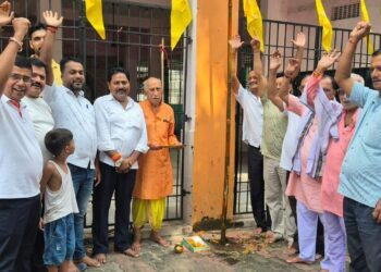 Jamshedpur durga puja : बर्मामाइंस के श्रीश्री कैलाश नगर दुर्गा एवं काली पूजा समिति के पंडाल का हुआ भूमि पूजन, होगा भव्य आयोजन Jamshedpur durga puja : बर्मामाइंस के श्रीश्री कैलाश नगर दुर्गा एवं काली पूजा समिति के पंडाल का हुआ भूमि पूजन, होगा भव्य आयोजन