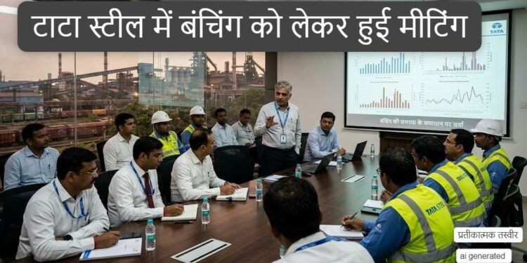 Tata steel wage revision bunching issue : टाटा स्टील के कर्मचारियों के वेतन समझौते के बाद बंचिंग को लेकर उत्पन्न विवाद को लेकर हुई अहम बैठक, मैनेजमेंट और यूनियन में यह बनी सहमति, जानें क्यों हो रहा बंचिंग को लेकर 2 हजार कर्मचारियों को दिक्कत