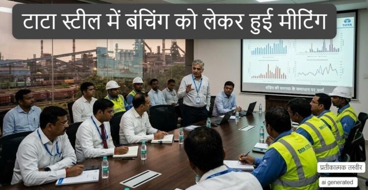Tata steel wage revision bunching issue : टाटा स्टील के कर्मचारियों के वेतन समझौते के बाद बंचिंग को लेकर उत्पन्न विवाद को लेकर हुई अहम बैठक, मैनेजमेंट और यूनियन में यह बनी सहमति, जानें क्यों हो रहा बंचिंग को लेकर 2 हजार कर्मचारियों को दिक्कत Tata steel wage revision bunching issue : टाटा स्टील के कर्मचारियों के वेतन समझौते के बाद बंचिंग को लेकर उत्पन्न विवाद को लेकर हुई अहम बैठक, मैनेजमेंट और यूनियन में यह बनी सहमति, जानें क्यों हो रहा बंचिंग को लेकर 2 हजार कर्मचारियों को दिक्कत
