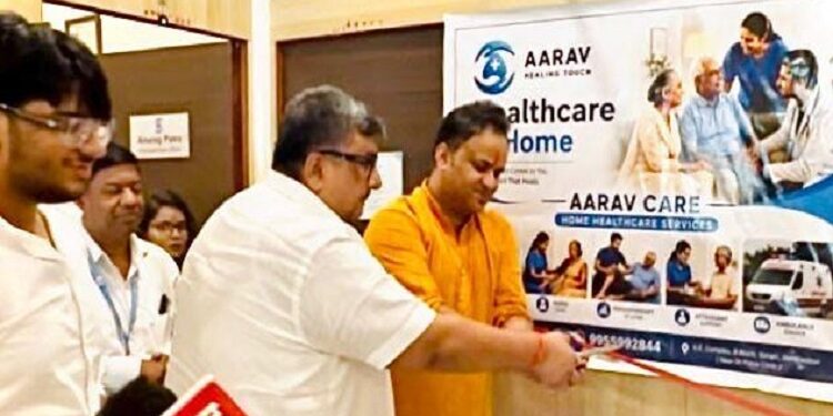jamshedpur health : सोनारी में आरव केयर सेंटर का हुआ उदघाटन, घर पर स्वास्थ्य सेवाएं होगी उपलब्ध
