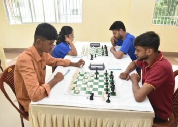 Jamshedpur dbms college of education : डीबीएमएस कॉलेज ऑफ एजुकेशन में एक दिवसीय चेस व कैरम चैंपियनशिप आयोजित, प्रतियोगिताओं में झारखंड के अलावा ओडिशा व बंगाल के कॉलेजों के विद्यार्थी भी हुई शामिल Jamshedpur dbms college of education : डीबीएमएस कॉलेज ऑफ एजुकेशन में एक दिवसीय चेस व कैरम चैंपियनशिप आयोजित, प्रतियोगिताओं में झारखंड के अलावा ओडिशा व बंगाल के कॉलेजों के विद्यार्थी भी हुई शामिल