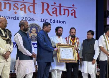 Jamshedpur mp awarded : जमशेदपुर के सांसद विद्युत वरण महतो को लगातार पांचवीं बार मिला संसद रत्न पुरस्कार, सांसद ने कहा – जमशेदपुर की जनता को समर्पित यह सम्मान