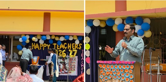 West singhbhum school : चाईबासा के एसजे डीएवी पब्लिक स्कूल में मना शिक्षक दिवस, प्राचार्य ने कहा शिक्षण केवल पेशा नहीं बच्चों के भविष्य को सुधारने का संकल्प है West singhbhum school : चाईबासा के एसजे डीएवी पब्लिक स्कूल में मना शिक्षक दिवस, प्राचार्य ने कहा शिक्षण केवल पेशा नहीं बच्चों के भविष्य को सुधारने का संकल्प है